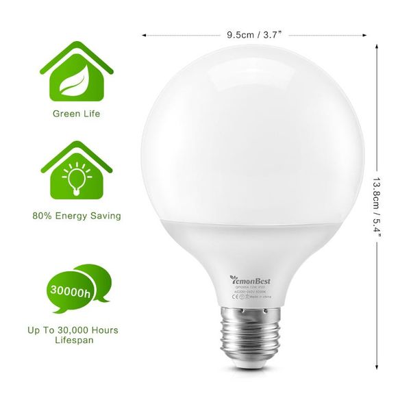 bulbs led e27 bulb 12w g30 globe light 1100lm 3000k 6000k smd2835 ac 100-240v 270 degree beam angle lamp
bulbs led e27 bulb 12w g30 globe light 1100lm 3000k 6000k smd2835 ac 100-240v 270 degree beam angle lamp