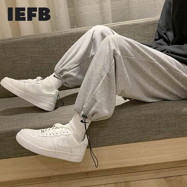 men's pants iefb autumn casual baggy solid color loose sports guard sweatpants male harajuku trousers for men 9y8401, Black
men's pants iefb autumn casual baggy solid color loose sports guard sweatpants male harajuku trousers for men 9y8401, Black