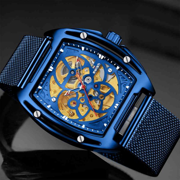 transparent automatic mechanical watches men luxury steampunk skeleton self winding clock waterproof sports man, Slivery;brown
transparent automatic mechanical watches men luxury steampunk skeleton self winding clock waterproof sports man, Slivery;brown