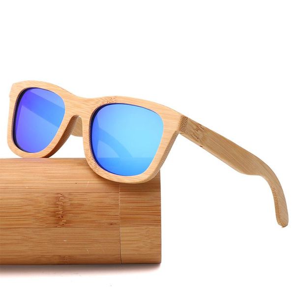 sunglasses retro handmade square polarized for men and women 2021 designer bamboo wood sun glasses uv400, White;black
sunglasses retro handmade square polarized for men and women 2021 designer bamboo wood sun glasses uv400, White;black