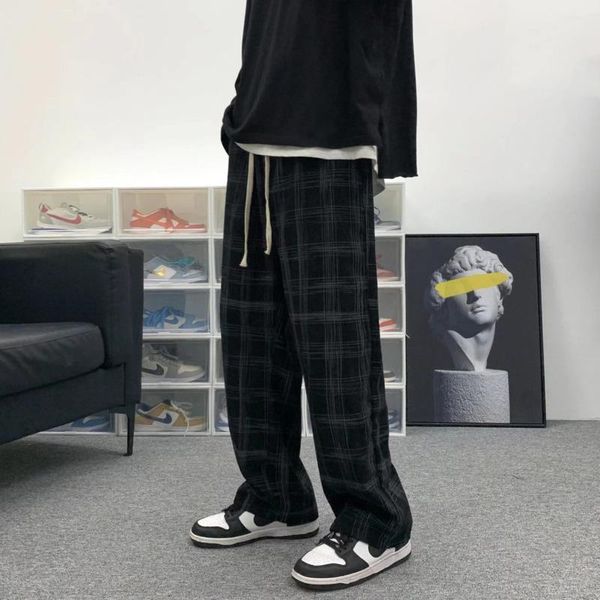 men's pants 2021 autumn corduroy plaid casual long fashion ins straight recommend, Black
men's pants 2021 autumn corduroy plaid casual long fashion ins straight recommend, Black