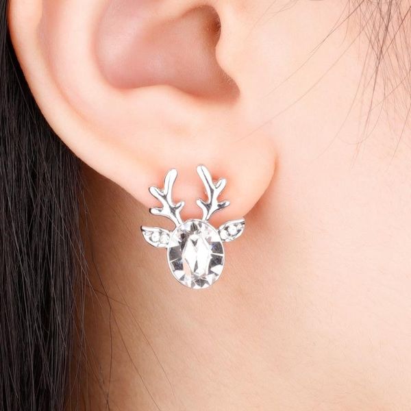 stud 2pcs/set christmas crystal deer earrings female elegant antler ear suit 1 pair gem reindeer 2021 trendy xmas gifts, Golden;silver
stud 2pcs/set christmas crystal deer earrings female elegant antler ear suit 1 pair gem reindeer 2021 trendy xmas gifts, Golden;silver