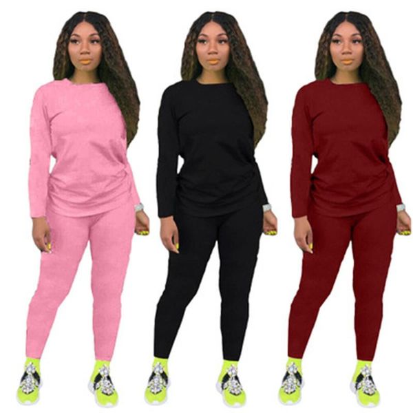 womens solid colors tracksuits fashion trend crew neck long sleeve trousers suits designer spring female casual loose two piece sets, Gray
womens solid colors tracksuits fashion trend crew neck long sleeve trousers suits designer spring female casual loose two piece sets, Gray