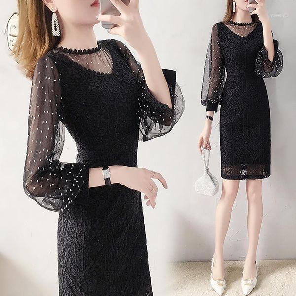 casual dresses women 2021 spring autumn fashion dress female v-neck long sleeve lace elegant slim pencil midi bodycon vestidos z270, Black;gray
casual dresses women 2021 spring autumn fashion dress female v-neck long sleeve lace elegant slim pencil midi bodycon vestidos z270, Black;gray