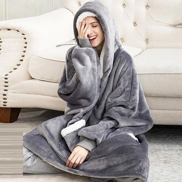 women's hoodies & sweatshirts oversized wearable blanket sweatshirt hoodie plush soft warm outdoor home winter hooded coat flannel pull, Black
women's hoodies & sweatshirts oversized wearable blanket sweatshirt hoodie plush soft warm outdoor home winter hooded coat flannel pull, Black