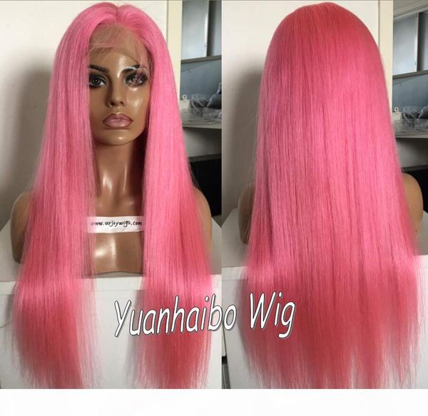 10a grade popular pink full lace wig 100 brazilian virgin hair human hair lace front wigs ing, Black;brown
10a grade popular pink full lace wig 100 brazilian virgin hair human hair lace front wigs ing, Black;brown