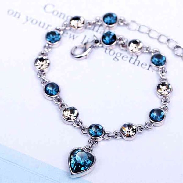 bracelet love heart wholale fashion accsori 2021 diamond heart shape charm bracelet women, Golden;silver
bracelet love heart wholale fashion accsori 2021 diamond heart shape charm bracelet women, Golden;silver