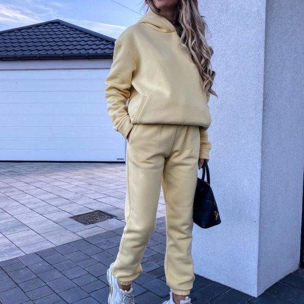 running sets oversize autumn and winter women's sports leisure hooded sweater suit two-piece suits female fitness sportswear, Black;blue
running sets oversize autumn and winter women's sports leisure hooded sweater suit two-piece suits female fitness sportswear, Black;blue