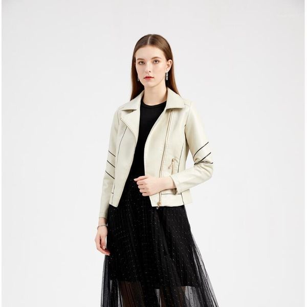 leather jacket turn-down collar black elegant faux jackets women moto biker pu outwear female women's &
leather jacket turn-down collar black elegant faux jackets women moto biker pu outwear female women's &