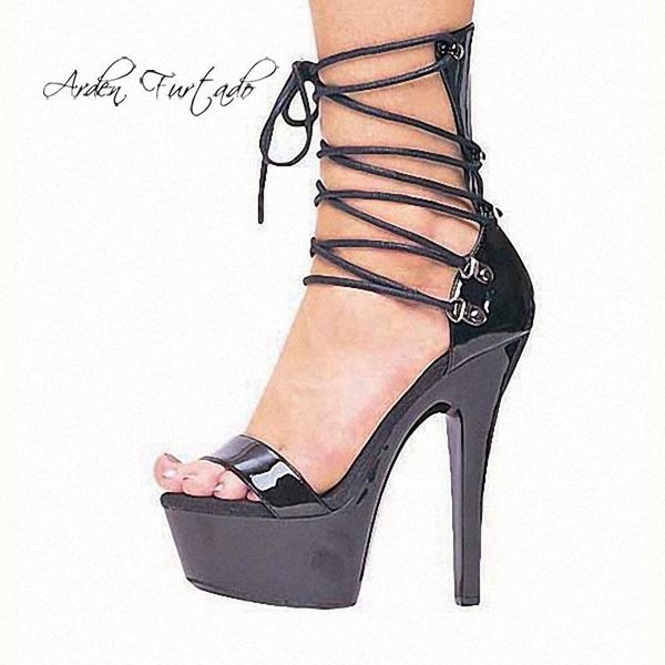 sandals arden furtado 2021 summer fashion women's shoes poots platform cross tied stilettos heels large size 46, Black
sandals arden furtado 2021 summer fashion women's shoes poots platform cross tied stilettos heels large size 46, Black