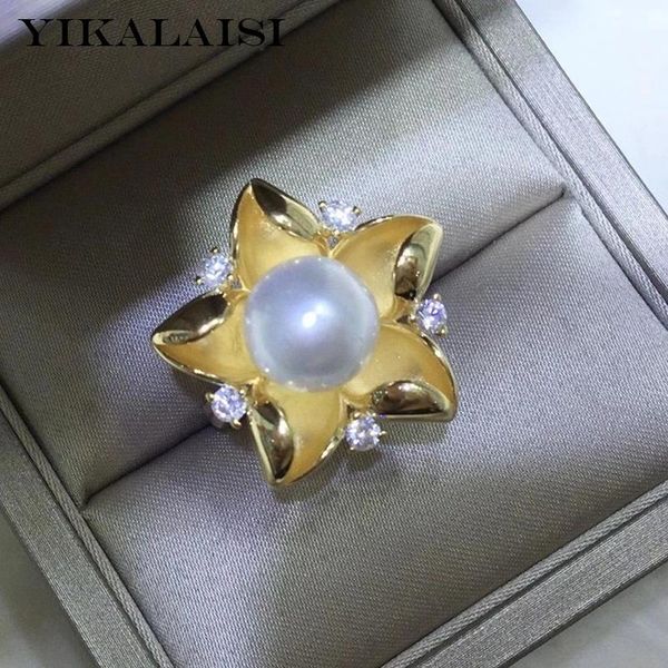 cluster rings yikalaisi 925 sterling silver jewelry for women 8-9mm round natural freshwater pearl wholesales, Golden;silver
cluster rings yikalaisi 925 sterling silver jewelry for women 8-9mm round natural freshwater pearl wholesales, Golden;silver