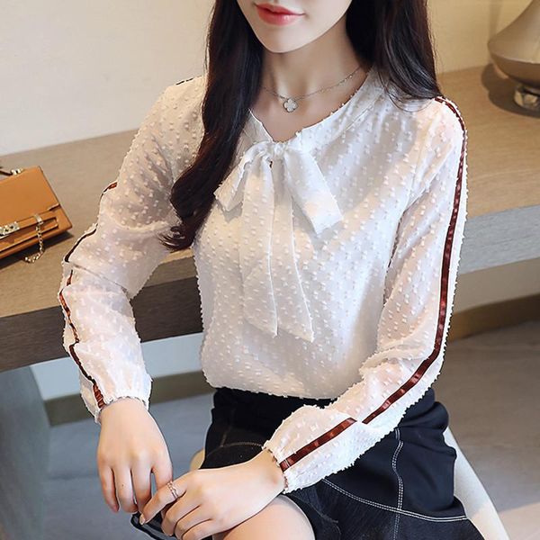women's blouses & shirts 2021 autumn long sleeve women shirt solid white chiffon blouse clothes feminine
women's blouses & shirts 2021 autumn long sleeve women shirt solid white chiffon blouse clothes feminine