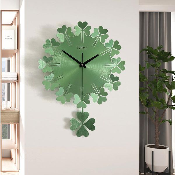 wall clock modern simple art quartz clock guest hall household quiet fashion creative lucky grass luxury
wall clock modern simple art quartz clock guest hall household quiet fashion creative lucky grass luxury