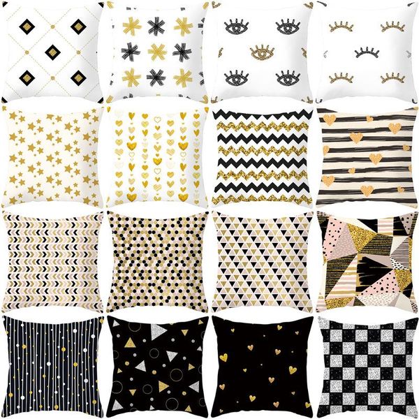 cushion/decorative pillow nordic style golden geometric printing sofa pillowcase cushion cover office waist nap artifact home
cushion/decorative pillow nordic style golden geometric printing sofa pillowcase cushion cover office waist nap artifact home