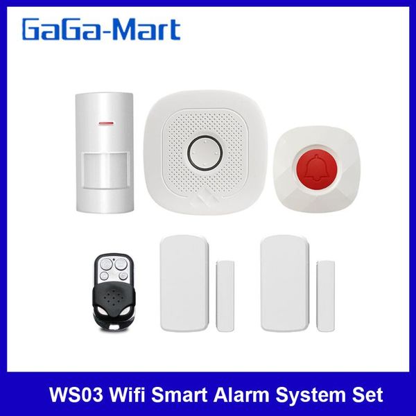 smart home control ws03 wifi alarm system set network intelligent infrared motion tuya app detector 433mhz secure doorbell alertor
smart home control ws03 wifi alarm system set network intelligent infrared motion tuya app detector 433mhz secure doorbell alertor