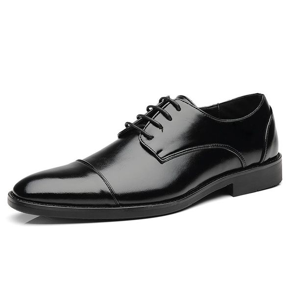 dress shoes men oxfords classical style business for leather flats fashion design men's wedding big size 37-48 quality, Black
dress shoes men oxfords classical style business for leather flats fashion design men's wedding big size 37-48 quality, Black