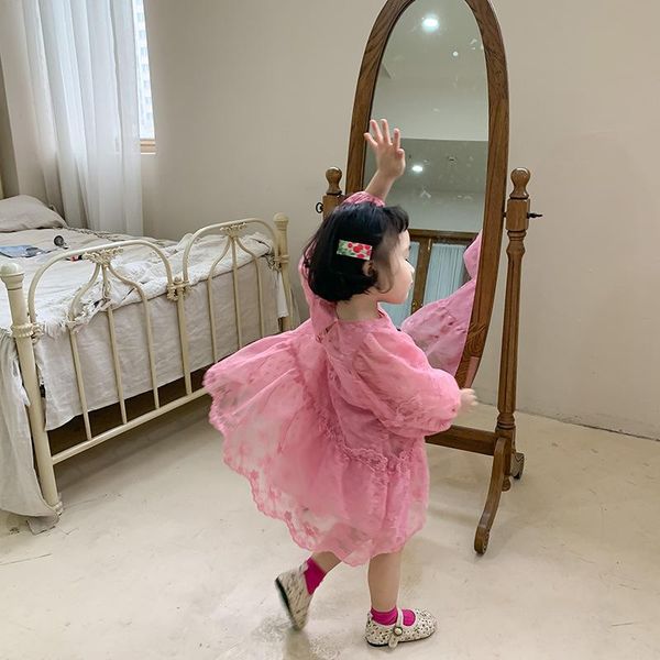 girl's dresses children 2021 spring korean clothing girls lace dress princess long sleeve, Red;yellow
girl's dresses children 2021 spring korean clothing girls lace dress princess long sleeve, Red;yellow