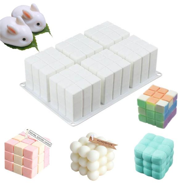 craft tools 3d cube baking mousse cake silicone mold diy soy wax candle molds aroma plaster forms dessert bakeware mould
craft tools 3d cube baking mousse cake silicone mold diy soy wax candle molds aroma plaster forms dessert bakeware mould