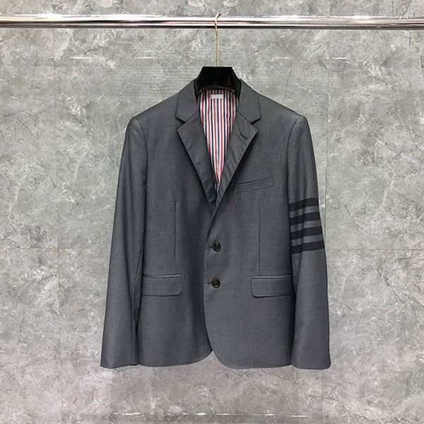 men's suits & blazers tb thom fashion jacket, british casual wear, black striped wool coat, single breasted, spring, 2021, White;black
men's suits & blazers tb thom fashion jacket, british casual wear, black striped wool coat, single breasted, spring, 2021, White;black
