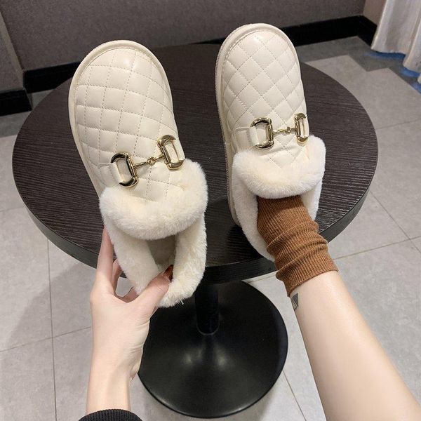 slippers cotton shoes women winter plus cashmere 2021 fashion round bow warm snow boots comfort flat, Black
slippers cotton shoes women winter plus cashmere 2021 fashion round bow warm snow boots comfort flat, Black