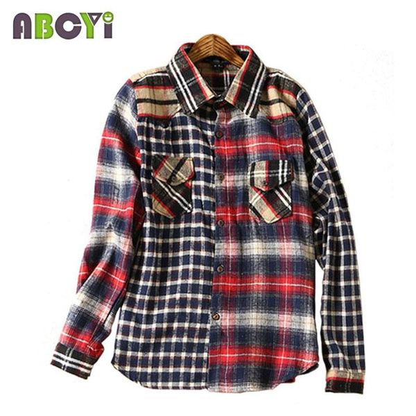 women's blouses & shirts womens 2021 fashion women long sleeve patchwork pockets gentle blouse lapel casual cotton plaid shirt clothes, White
women's blouses & shirts womens 2021 fashion women long sleeve patchwork pockets gentle blouse lapel casual cotton plaid shirt clothes, White