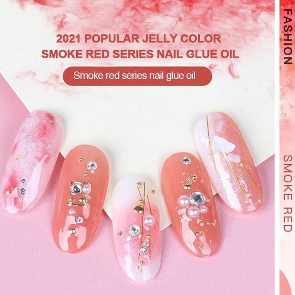 nail gel polish glitter primer glue jelly smoke red looks white semi permanent uv varnish hybrid art color nails, Red;pink
nail gel polish glitter primer glue jelly smoke red looks white semi permanent uv varnish hybrid art color nails, Red;pink