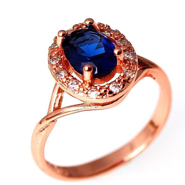 cluster rings rose gold color woman ring temperament female wild fashion inlaid blue crystal zircon hand jewelry as a gift, Golden;silver
cluster rings rose gold color woman ring temperament female wild fashion inlaid blue crystal zircon hand jewelry as a gift, Golden;silver