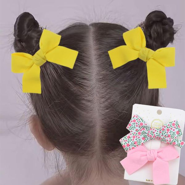 hair accessories 2 pcs/pack floral printing & solid color girls' bow toddler baby clips hairpins barretets, Slivery;white
hair accessories 2 pcs/pack floral printing & solid color girls' bow toddler baby clips hairpins barretets, Slivery;white