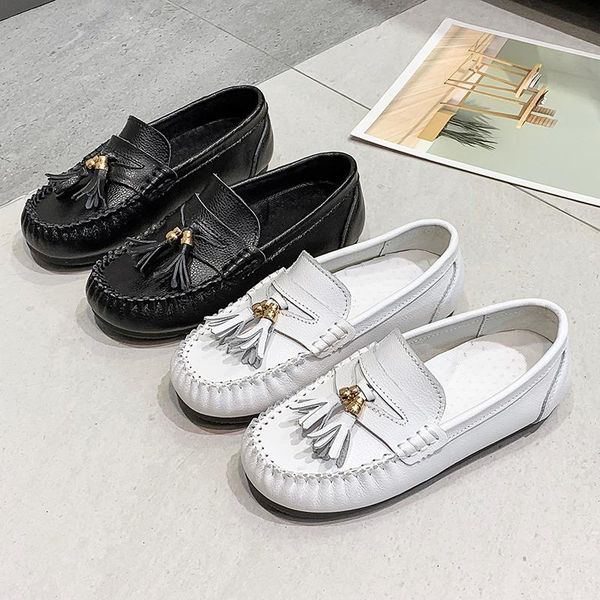 flat shoes flat shoes children' genuine leather luxury tassel kids loafers baby boys girls moccasins soft flats casual boat autumn, Black;grey
flat shoes flat shoes children' genuine leather luxury tassel kids loafers baby boys girls moccasins soft flats casual boat autumn, Black;grey
