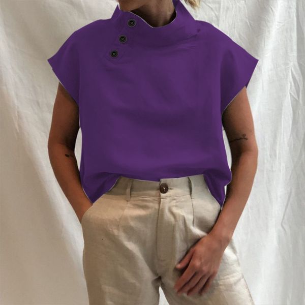 2021 new women solid stand neck button cotton shirt summer short sleeve blouse casual female tunic plus size 5xl 0taj, White
2021 new women solid stand neck button cotton shirt summer short sleeve blouse casual female tunic plus size 5xl 0taj, White