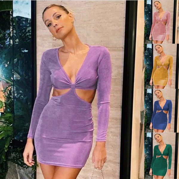 casual dresses cut out long sleeve bodycon dress women backless bandage mini 2021 short party orange purple black plus size, Black;gray
casual dresses cut out long sleeve bodycon dress women backless bandage mini 2021 short party orange purple black plus size, Black;gray