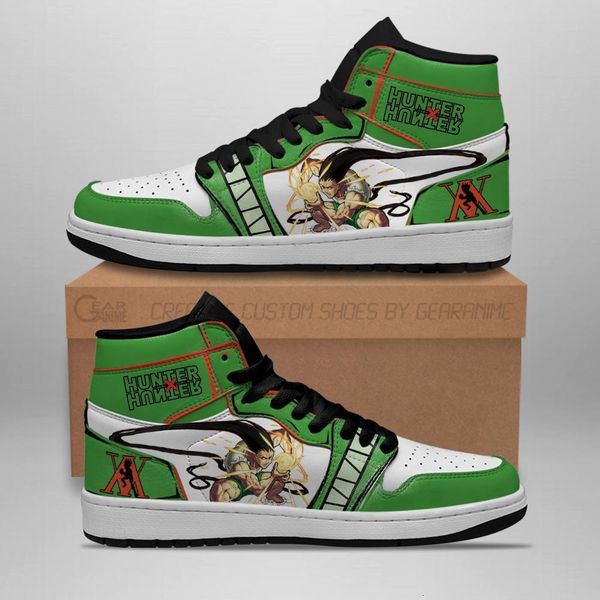 gon ss hunter x sneakers hxh anime shoes 
gon ss hunter x sneakers hxh anime shoes