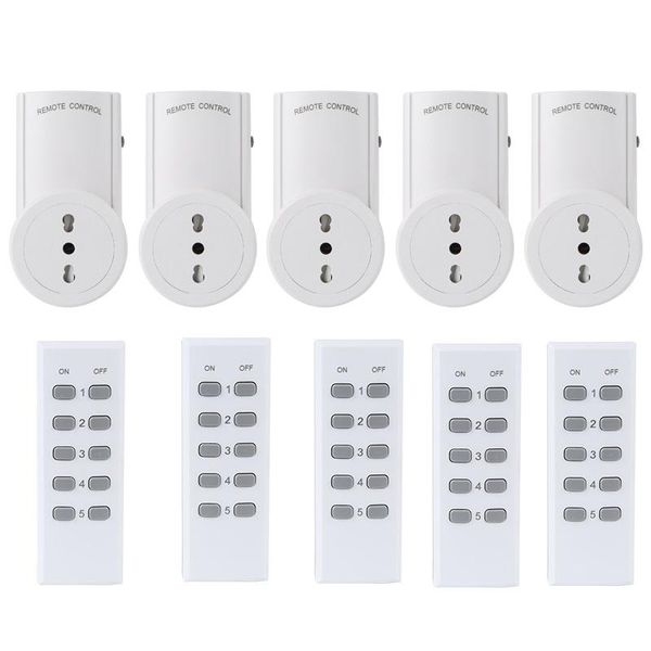 smart power plugs esplenty socket wireless remote control outlet light switch italy plug (5 socket+2 remote)
smart power plugs esplenty socket wireless remote control outlet light switch italy plug (5 socket+2 remote)