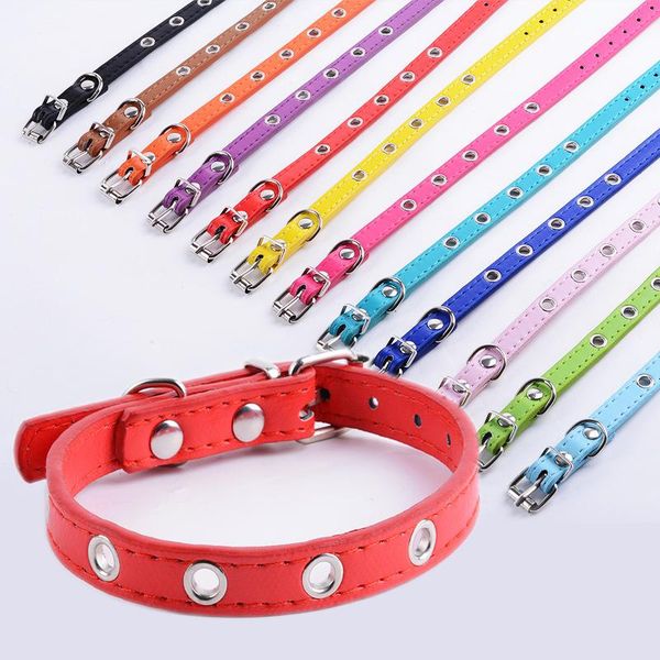 fashion 12 colors pu leather pet dog collar can diy hanging bells leads for puppy cat chihuahua small dog neck strap
fashion 12 colors pu leather pet dog collar can diy hanging bells leads for puppy cat chihuahua small dog neck strap