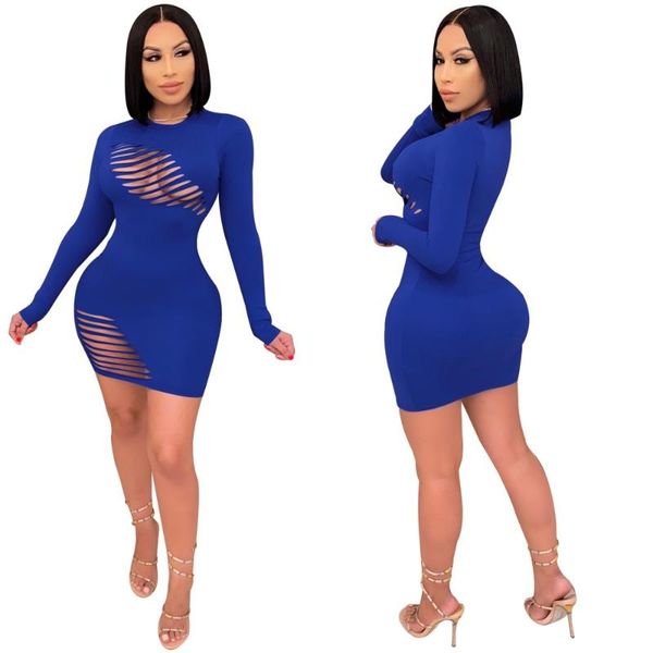 casual dresses blue color slit cut out dress women fall spring full sleeve hole mini night club party midi bodycon streetwear, Black;gray
casual dresses blue color slit cut out dress women fall spring full sleeve hole mini night club party midi bodycon streetwear, Black;gray