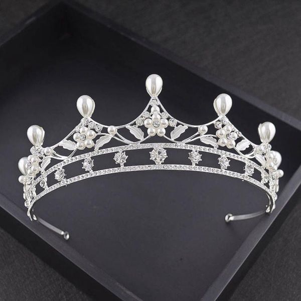 hair clips & barrettes european princess girls bridesmaid crown tiara for women with pearl rhinestone headband accessory wedding hg00012, Golden;silver
hair clips & barrettes european princess girls bridesmaid crown tiara for women with pearl rhinestone headband accessory wedding hg00012, Golden;silver