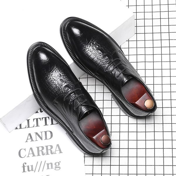spring leather sho men's youth busins drs korean fashion british black handsome versatile bridegroom 85202
spring leather sho men's youth busins drs korean fashion british black handsome versatile bridegroom 85202