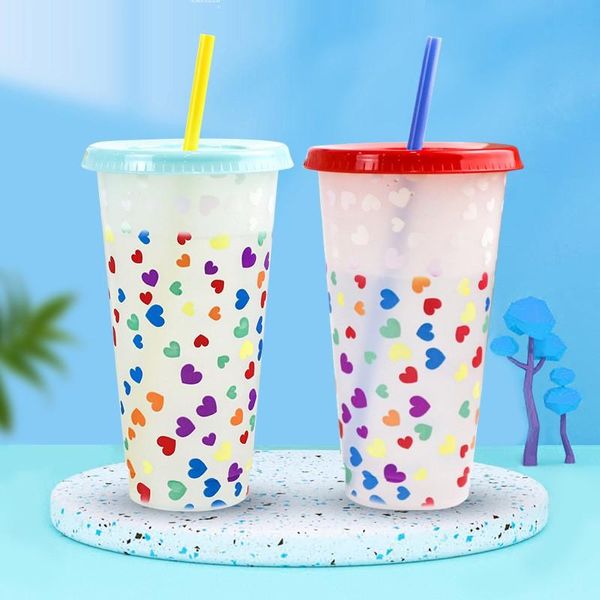 mugs 710ml plastic tumbler with lid straw cup cold coffee juice tea love travel mug drink bottle kitchen accessories cocina
mugs 710ml plastic tumbler with lid straw cup cold coffee juice tea love travel mug drink bottle kitchen accessories cocina
