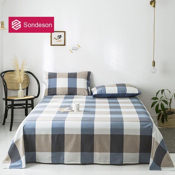 sheets & sets sondeson fashion 100% cotton classic grid flat sheet single twin double queen king healthy 15 color bed set case
sheets & sets sondeson fashion 100% cotton classic grid flat sheet single twin double queen king healthy 15 color bed set case