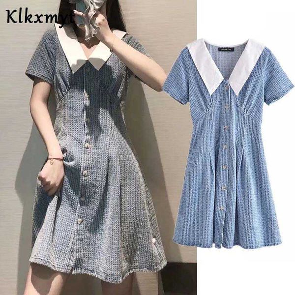 klkxmyt za dress women summer fashion vintage short sleeve v neck cowboy mini woman casual party es vestido 210527, Black;gray
klkxmyt za dress women summer fashion vintage short sleeve v neck cowboy mini woman casual party es vestido 210527, Black;gray