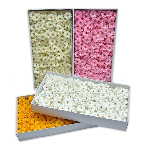 decorative flowers & wreaths 50pcs cherry blossoms heads romantic wedding valentine's day gift banquet home decoration hand flower art
decorative flowers & wreaths 50pcs cherry blossoms heads romantic wedding valentine's day gift banquet home decoration hand flower art