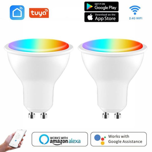 smart home control wifi gu10 led light bulb spotlight tuya/smart life app 4w rgbcw lamp magic voice work with alexa google
smart home control wifi gu10 led light bulb spotlight tuya/smart life app 4w rgbcw lamp magic voice work with alexa google
