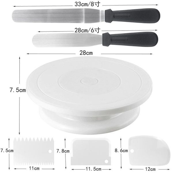 baking & pastry tools kitchen accessories,diy tool tray,cake turntable,rotating plastic decoration,butter cake stand turntable
baking & pastry tools kitchen accessories,diy tool tray,cake turntable,rotating plastic decoration,butter cake stand turntable