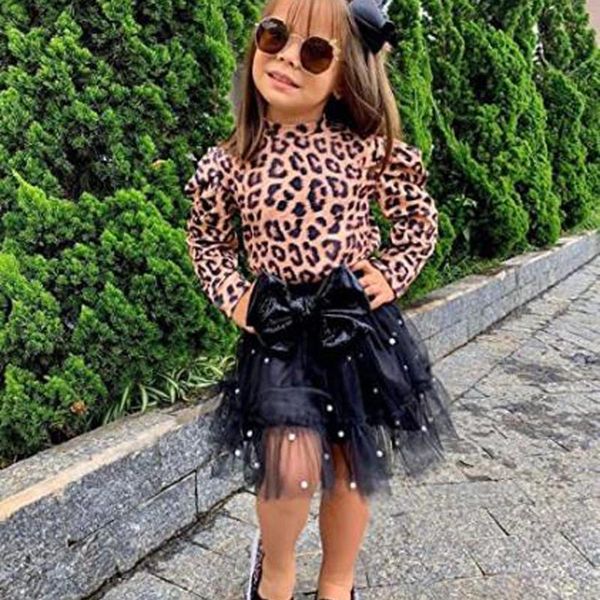 clothing sets 40# toddler kids baby leopard print long-sleeved bow net gauze skirt suit t shirt tulle outfits children's, White
clothing sets 40# toddler kids baby leopard print long-sleeved bow net gauze skirt suit t shirt tulle outfits children's, White