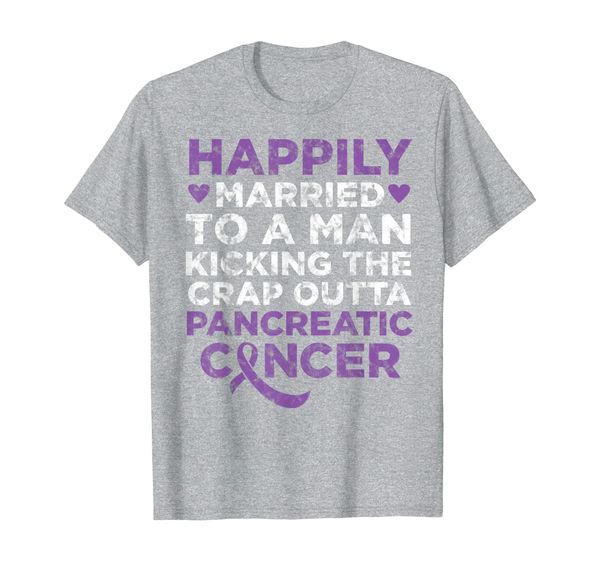 pancreatic cancer husband | support shirt for wife, White;black
pancreatic cancer husband | support shirt for wife, White;black
