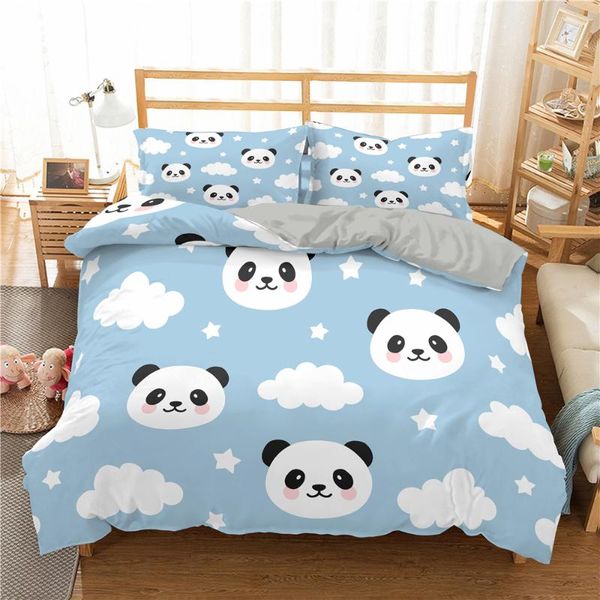 bedding sets cartoon panda 3d set home textile cute duvet cover children kids bedclothes soft lightweight comforter
bedding sets cartoon panda 3d set home textile cute duvet cover children kids bedclothes soft lightweight comforter