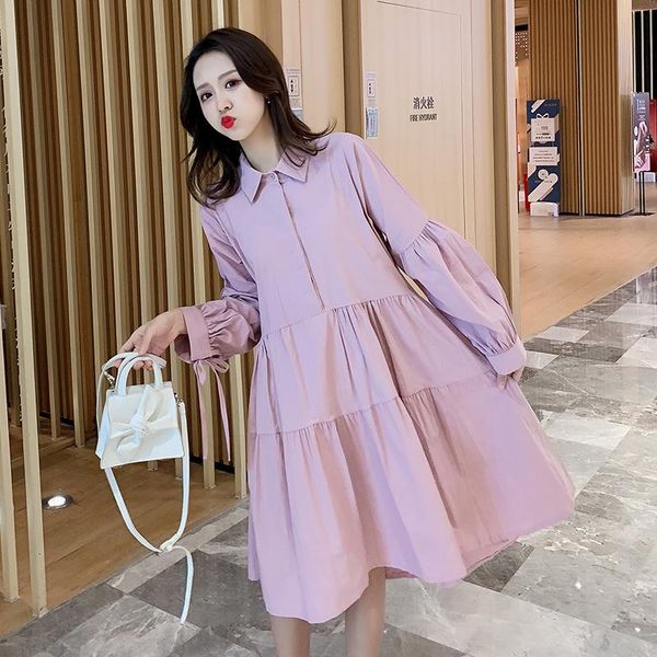 maternity dresses 8002# clothes spring autumn cotton nursing solid color long sleeves loose stylish dress for pregnant women, White
maternity dresses 8002# clothes spring autumn cotton nursing solid color long sleeves loose stylish dress for pregnant women, White