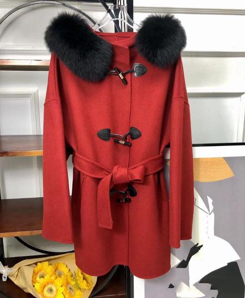 women's wool & blends zk2086 fashion women coats jackets 2021 runway luxury european design party style clothing, Black
women's wool & blends zk2086 fashion women coats jackets 2021 runway luxury european design party style clothing, Black
