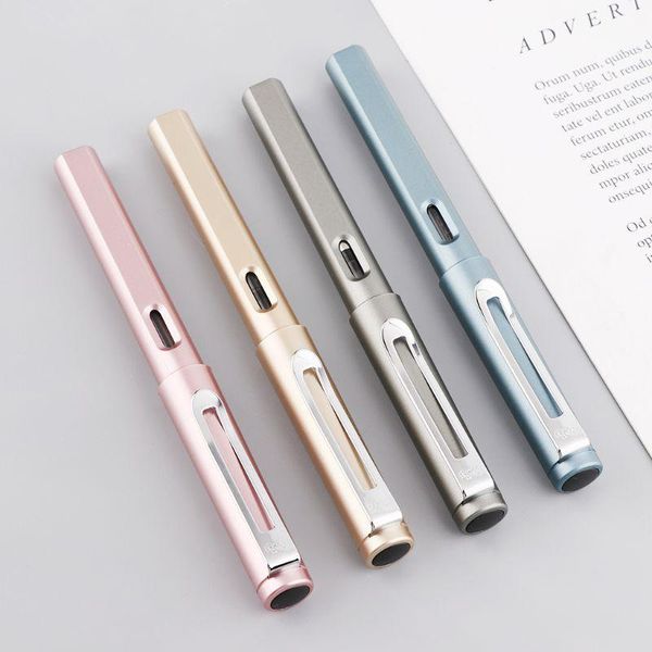 jinhao 599-a luxury men fountain pen business student 0.38mm extremely fine nib calligraphy school office supplies writing tool
jinhao 599-a luxury men fountain pen business student 0.38mm extremely fine nib calligraphy school office supplies writing tool