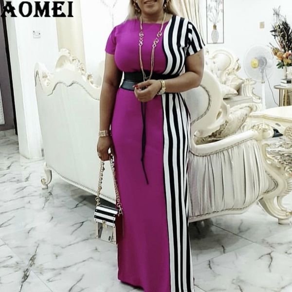 2021 plus loose women striped patchwork o neck short sleeves large size ladies fashion summer vestidos african new 1iz6, Black;gray
2021 plus loose women striped patchwork o neck short sleeves large size ladies fashion summer vestidos african new 1iz6, Black;gray